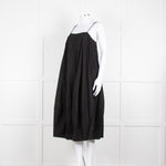 Free People Black Spaghetti Straps Cotton Sundress