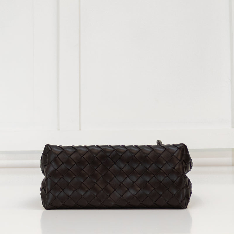 Bottega Veneta Small Brown Andiamo Bag