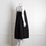 Free People Black Spaghetti Straps Cotton Sundress