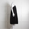 Free People Black Spaghetti Straps Cotton Sundress