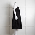 Free People Black Spaghetti Straps Cotton Sundress