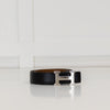 Hermes Black and Tan Reversible H Belt