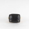 Demellier New York Raffia Leather Bucket Bag