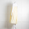 Free People Pale Yellow Spaghetti Straps Cotton Sundress