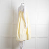 Free People Pale Yellow Spaghetti Straps Cotton Sundress