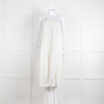 Free People Cream Cotton Spaghetti Straps Sundress