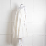 Free People Cream Cotton Spaghetti Straps Sundress