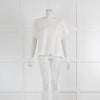 Weekend Max Mara White Cap Sleeve Boxy T-Shirt