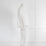 Weekend Max Mara White Cap Sleeve Boxy T-Shirt