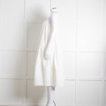 Free People Cream Cotton Spaghetti Straps Sundress
