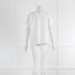 Weekend Max Mara White Cap Sleeve Boxy T-Shirt