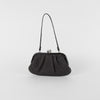 Lulu Guinness Black Raffia Small Coin Purse Bag