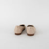 Chanel Beige Woven Ballet Pumps