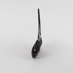 Lulu Guinness Black Raffia Small Coin Purse Bag