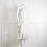 Free People Cream Cotton Spaghetti Straps Sundress