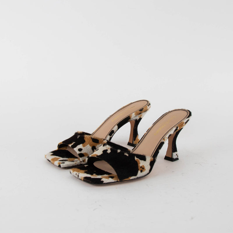 Russell & Bromley Animal Print Mojito Heeled Mule