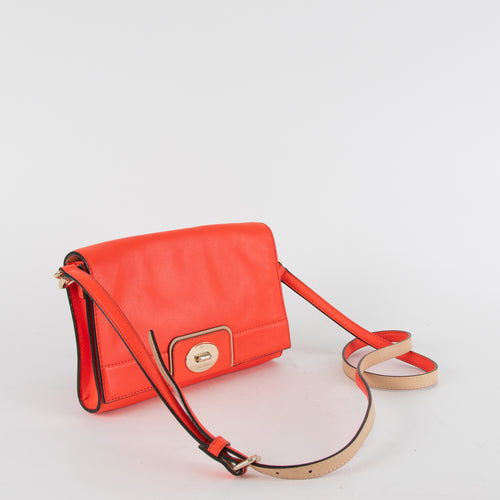 Kate Spade Neon Orange Juliana Bag