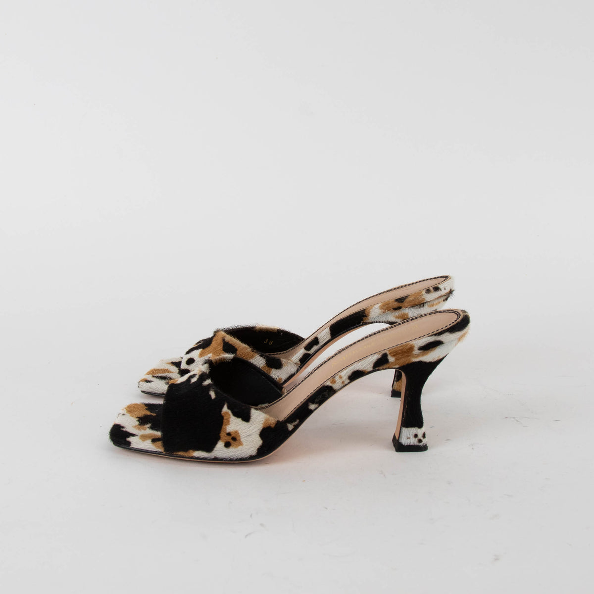 Russell & Bromley Animal Print Mojito Heeled Mule