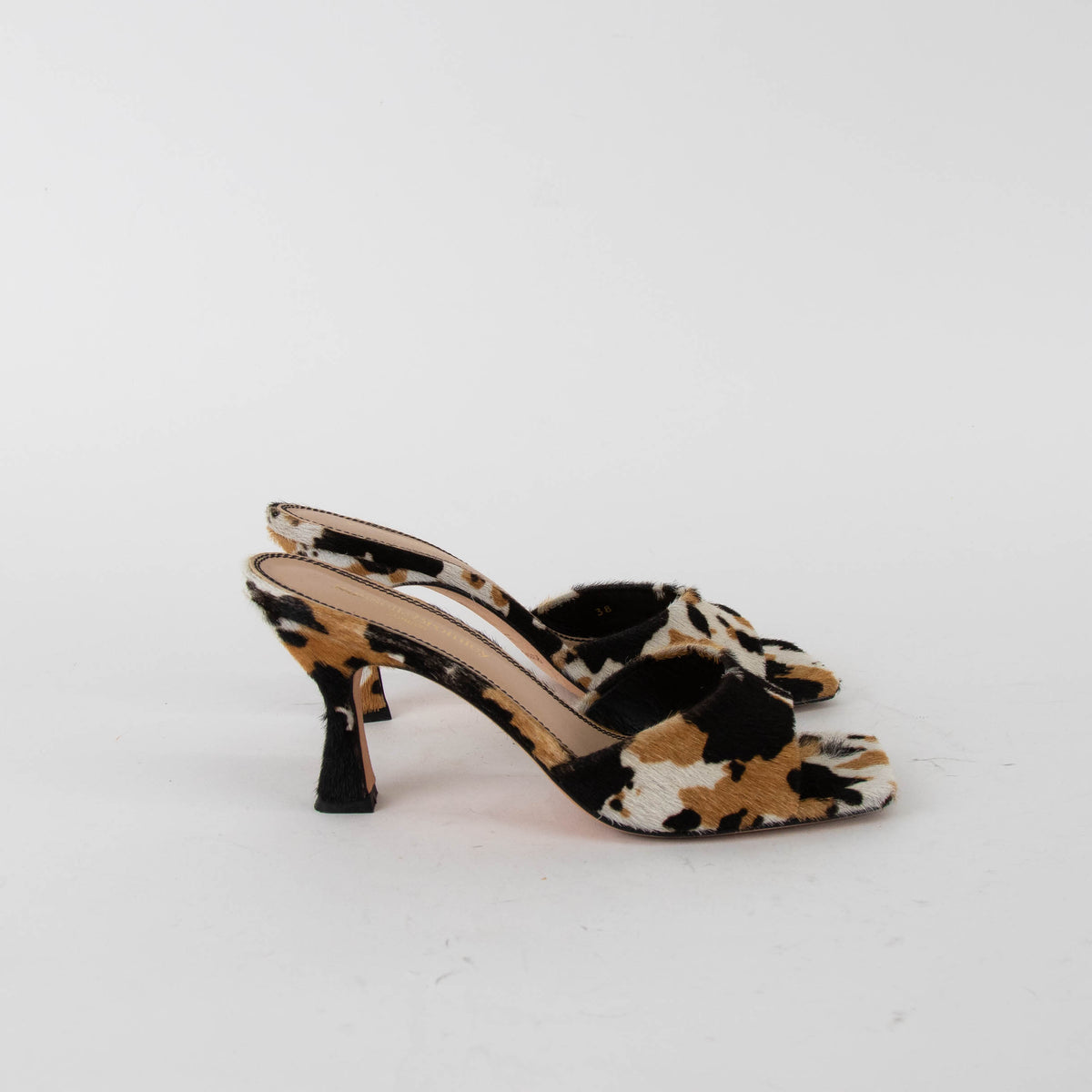 Russell & Bromley Animal Print Mojito Heeled Mule