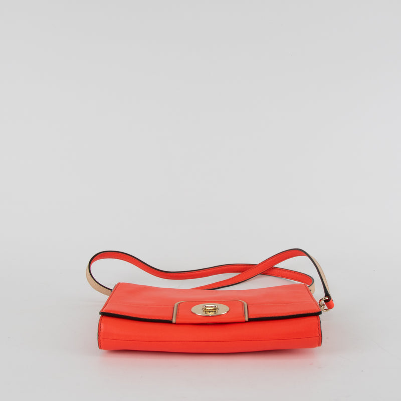 Kate Spade Neon Orange Juliana Bag