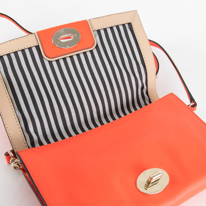 Kate Spade Neon Orange Juliana Bag