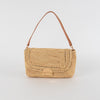 Vanessa Bruno Raffia Flap Shoulder Bag