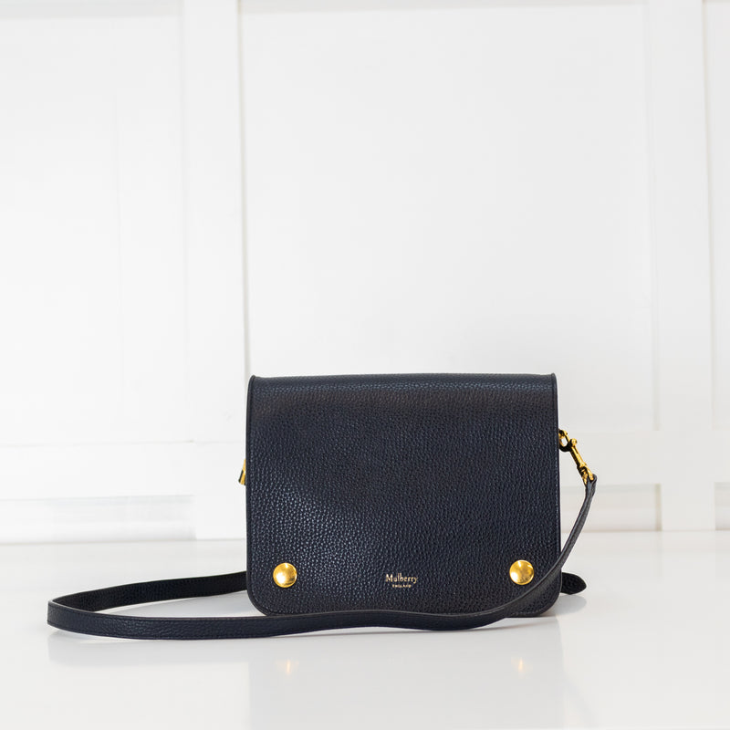 Mulberry Navy Clifton Crossbody Bag