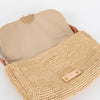 Vanessa Bruno Raffia Flap Shoulder Bag