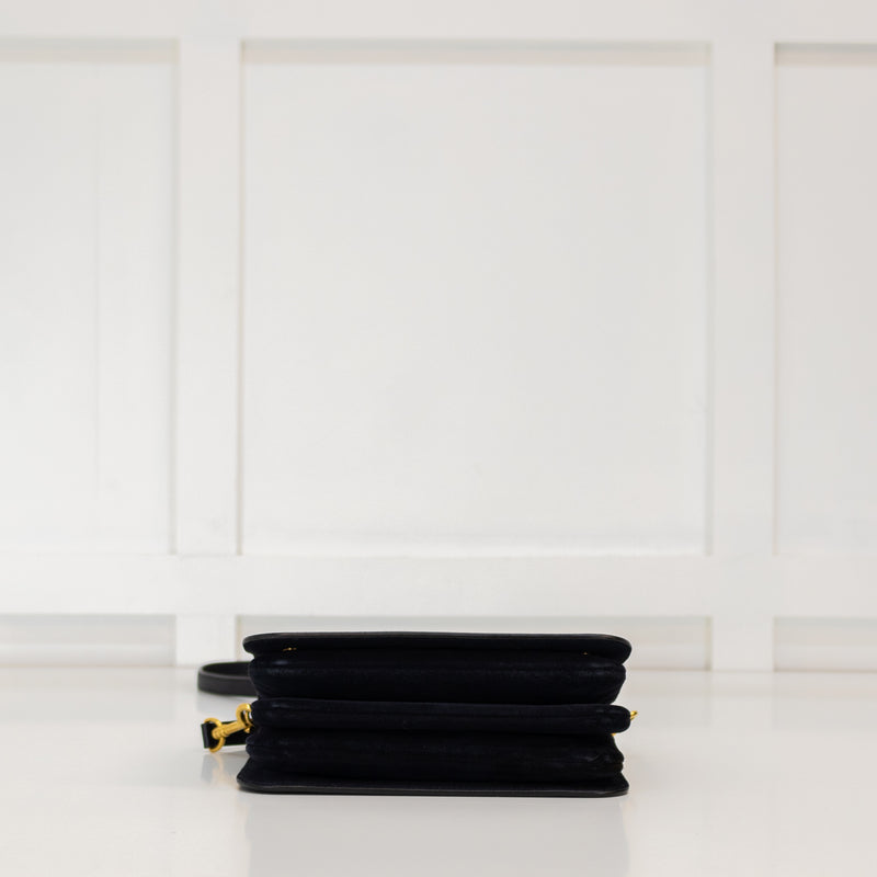 Mulberry Navy Clifton Crossbody Bag