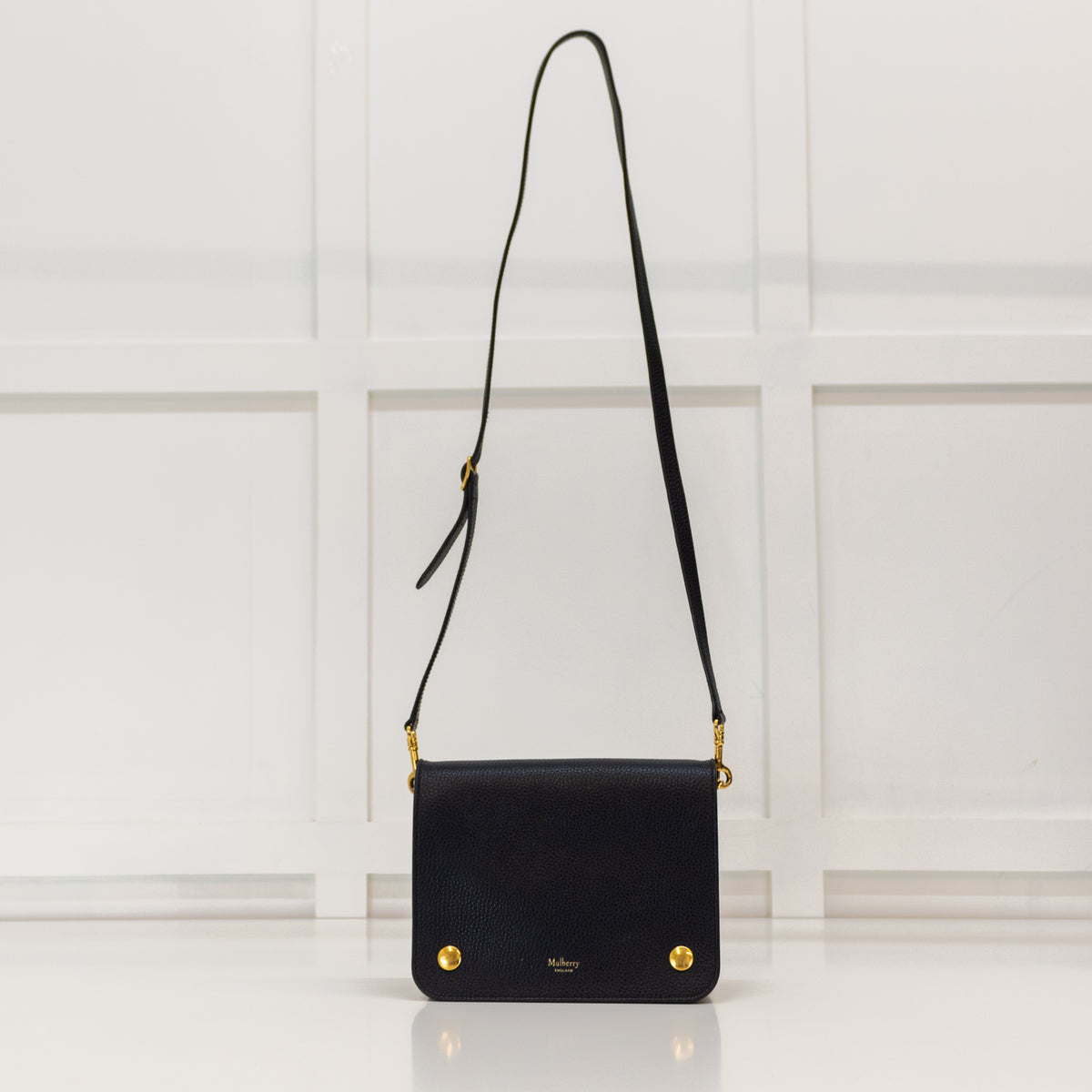 Mulberry Navy Clifton Crossbody Bag