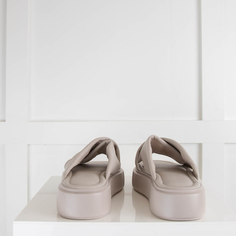 Kennel and Schmenger Taupe Cross Over Sliders