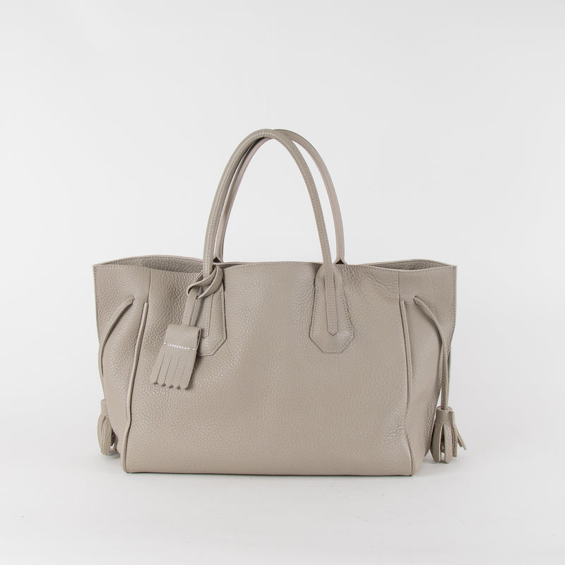 Longchamp Grey Penelope Tote Bag