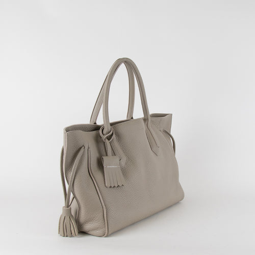 Longchamp Grey Penelope Tote Bag