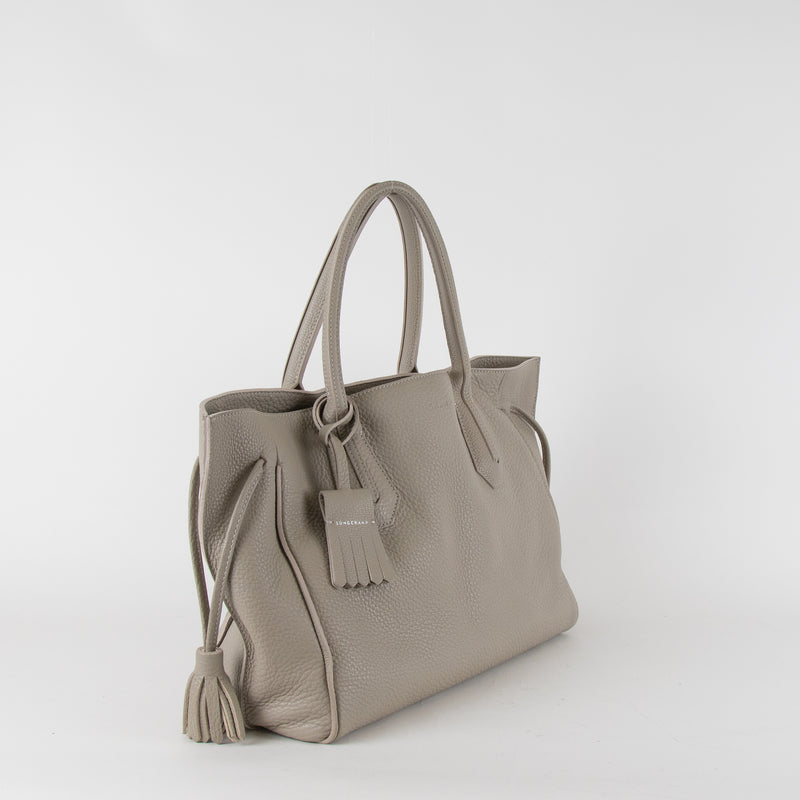 Longchamp Grey Penelope Tote Bag