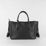 Longchamp Black Grained Penelope Tote Bag