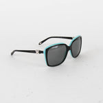 Tiffany & Co Square Frame Sunglasses with Tiffany Blue Back