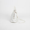 Hermes White Bolide 31 Leather Handbag