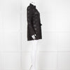 Tory Burch Black Embroidered Long Sleeve Kaftan