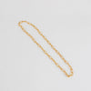 Monica Vinader Gold Plated Faceted Paper Link Chain Necklace