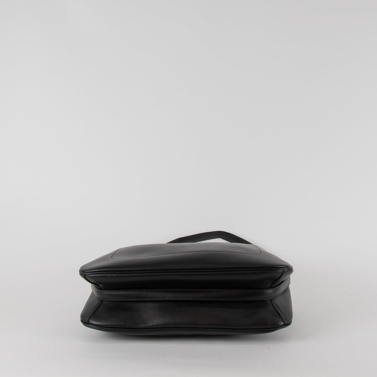 Furla Black Leather Eye Hobo Tote