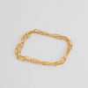 Monica Vinader Gold Plated Faceted Paper Link Chain Necklace