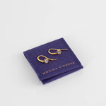 Monica Vinader 18ct Gold Plated Lab Grown Illusion Drop Earrings