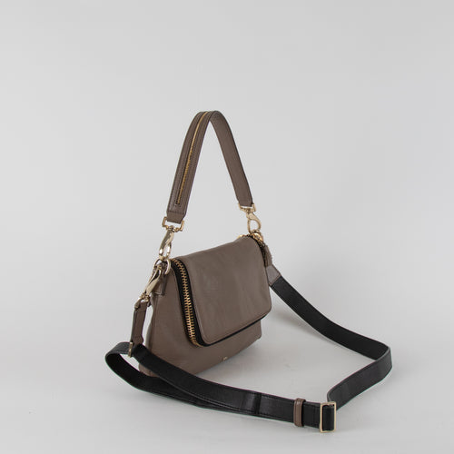 Anya Hindmarch Taupe Brown Vere Crossbody Bag