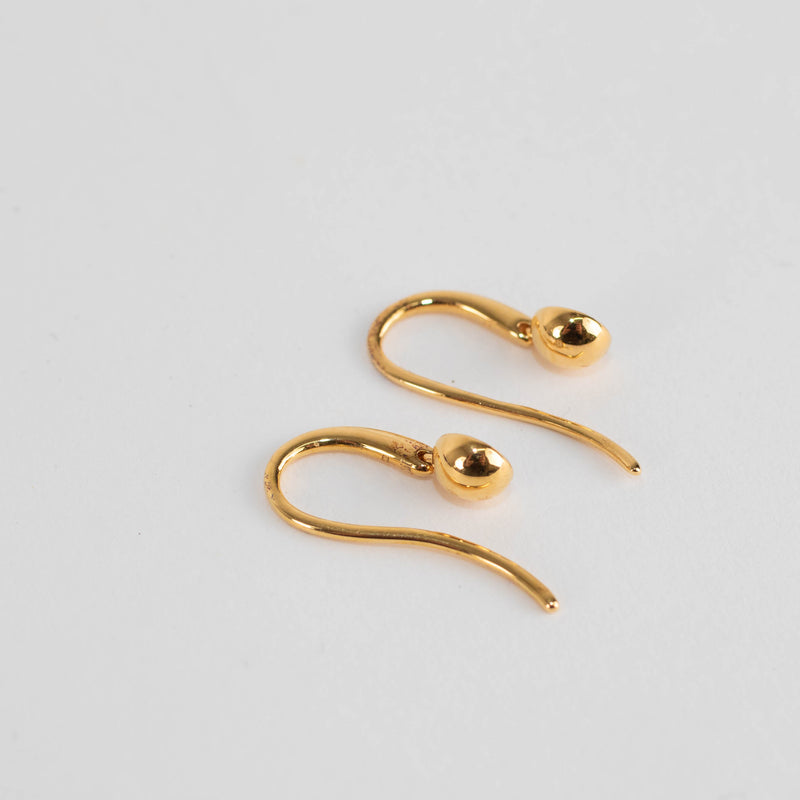 Monica Vinader 18ct Gold Plated Lab Grown Illusion Drop Earrings
