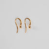 Monica Vinader 18ct Gold Plated Lab Grown Illusion Drop Earrings