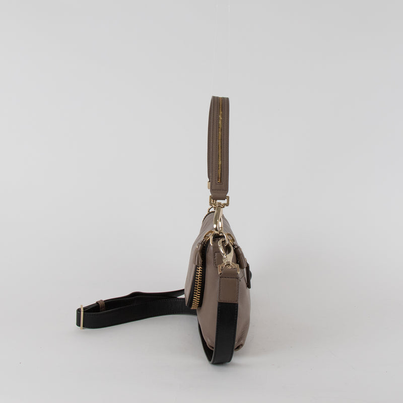 Anya Hindmarch Taupe Brown Vere Crossbody Bag