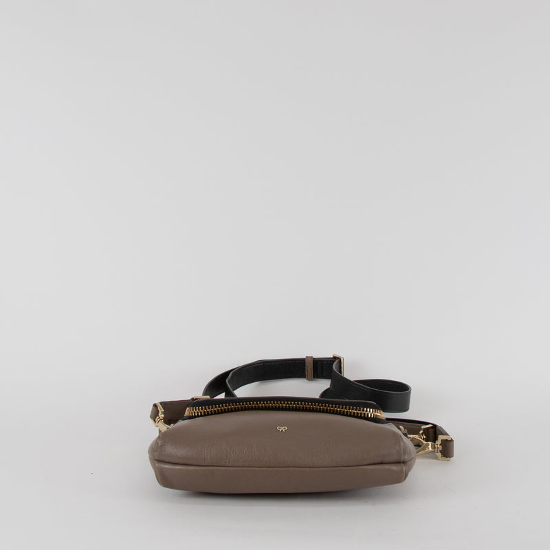 Anya Hindmarch Taupe Brown Vere Crossbody Bag