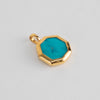 Monica Vinader St Christopher Gemstone Pendant