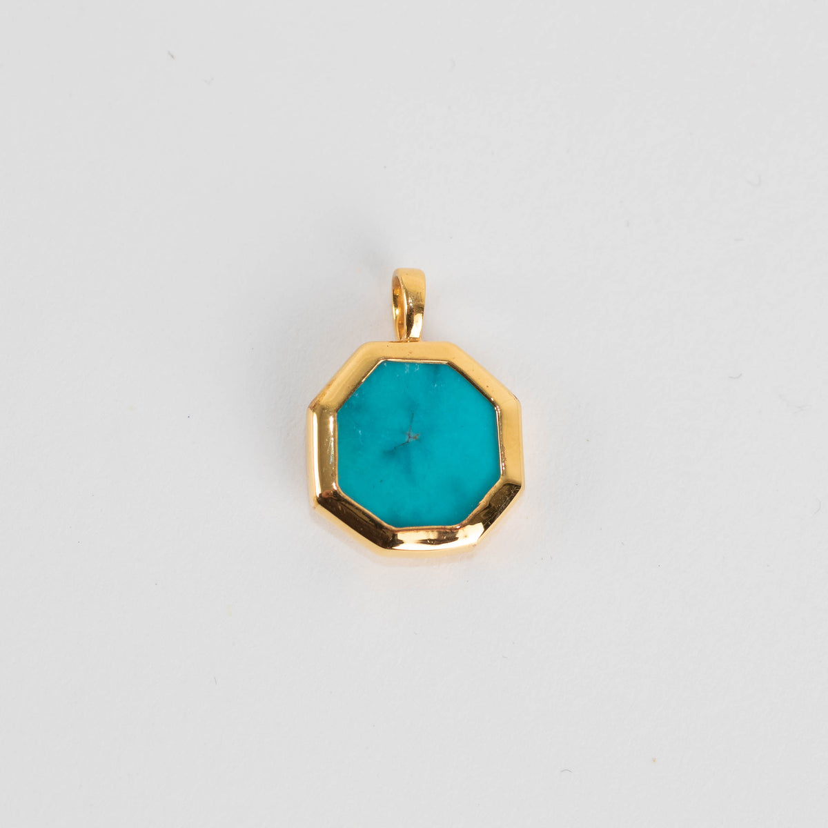 Monica Vinader St Christopher Gemstone Pendant