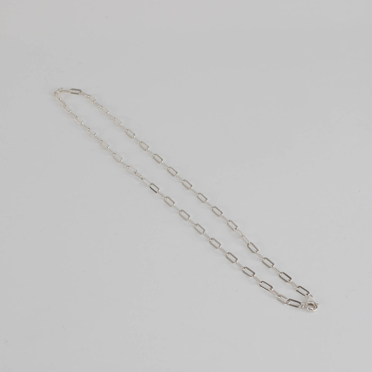 Monica Vinader Silver Paperlink Chain Necklace
